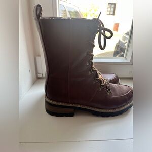 Universal Thread Lugsole Combat Boots Chestnut Brown Size Women’s 9.5